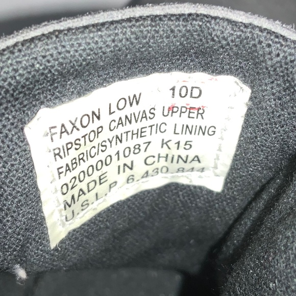 Polo Ralph Lauren Faxon low top sneakers walking shoes Sz 10 D ripstop canvas - Picture 6 of 6